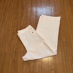 Spanx Cropped Wide Leg Pull On Jeans